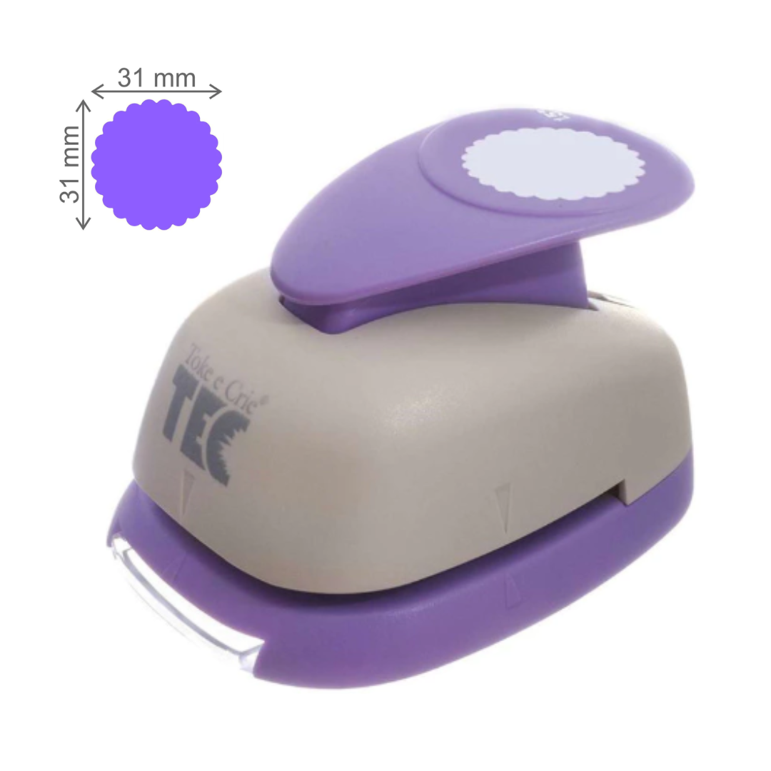 OPEN BOX - Furador Gigante Alavanca Círculo Escalope - FGA68