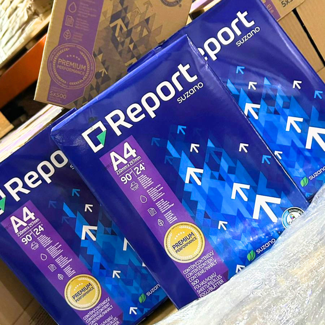 5.000 folhas A4 - Sulfite Report 90g